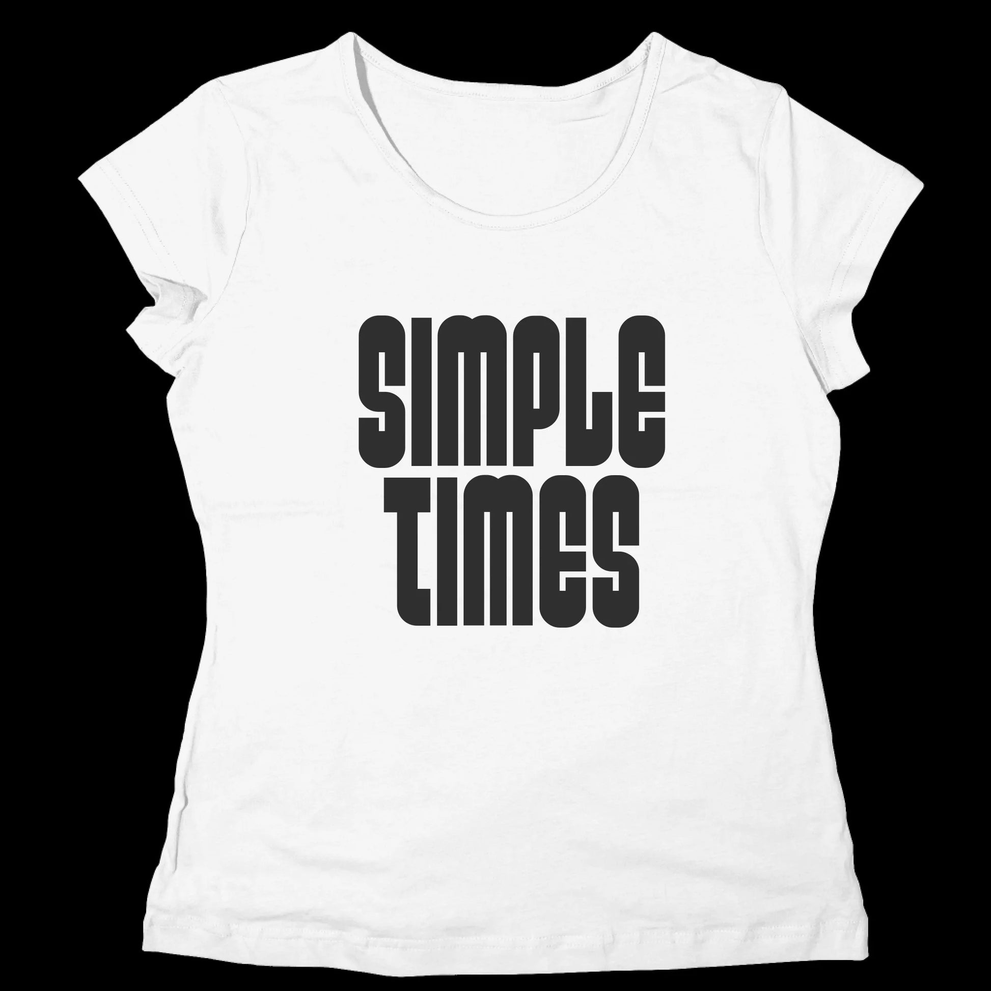 Egyedi feliratos póló minimál stílusban