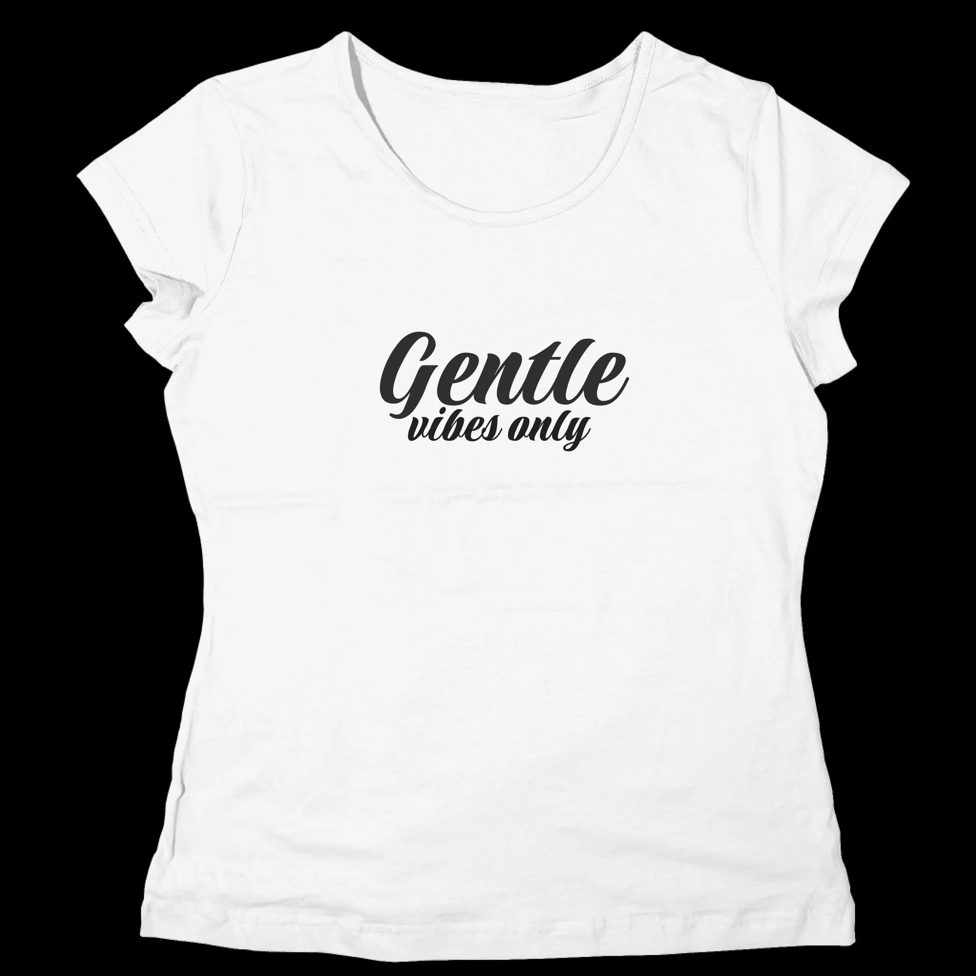 Szerkeszthető női póló kézírással