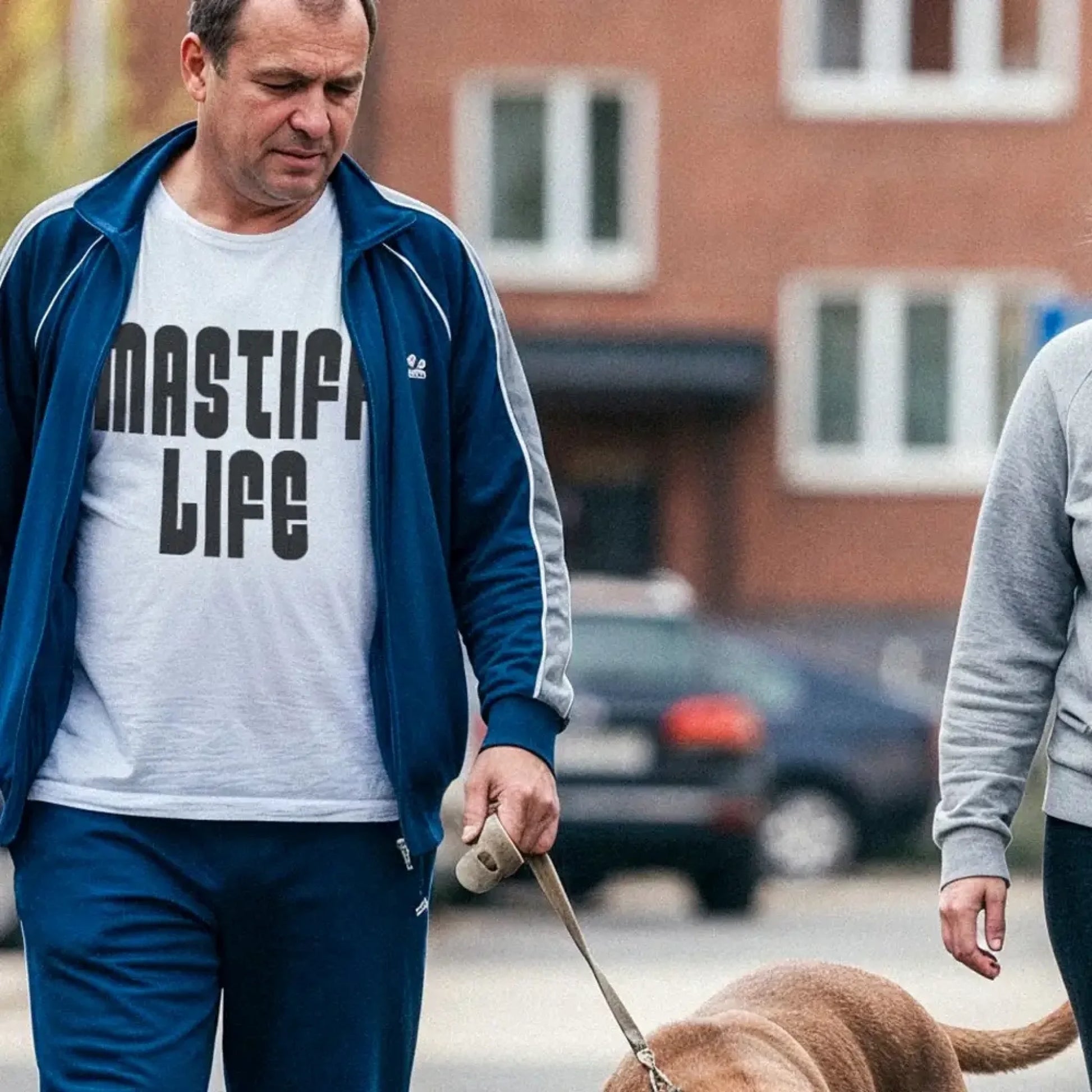 Mastiff life egyedi feliratos kutyás póló