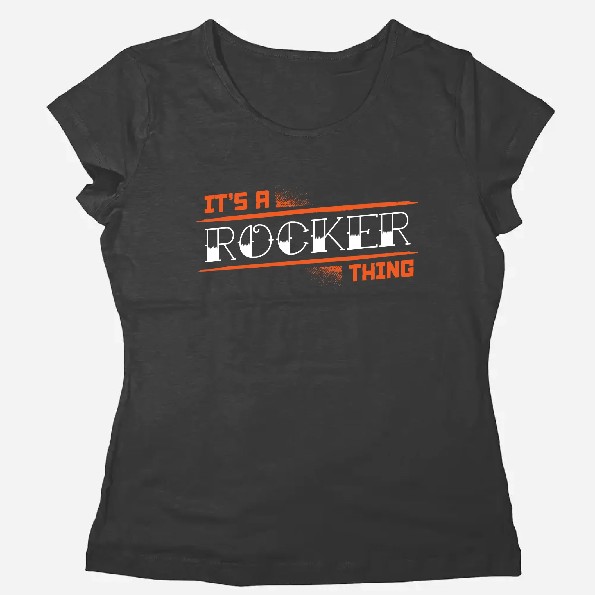 Rocker egyedi női póló