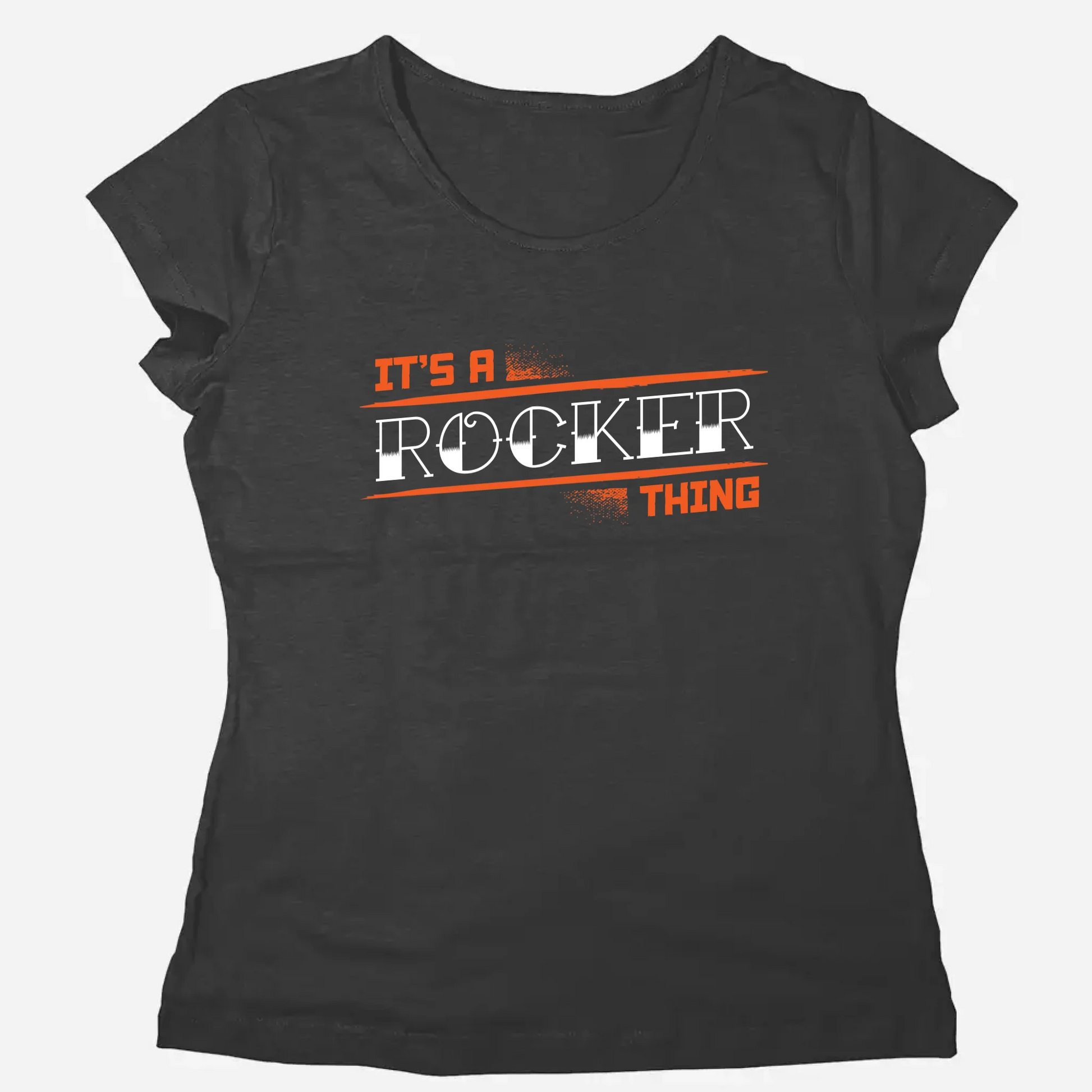 Rocker egyedi női póló