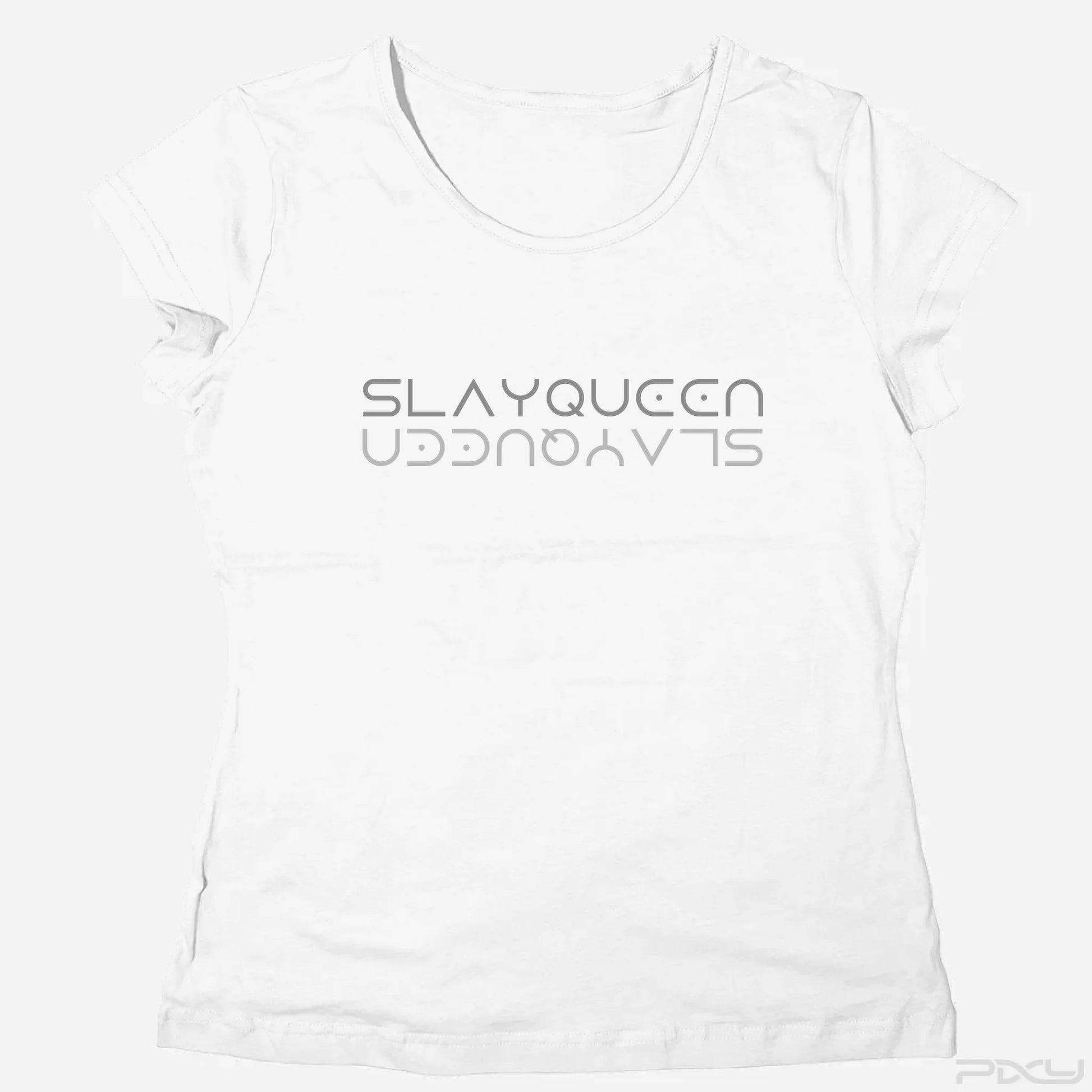 Futurisztikus egyedi felirat gyors pólószerkesztővel