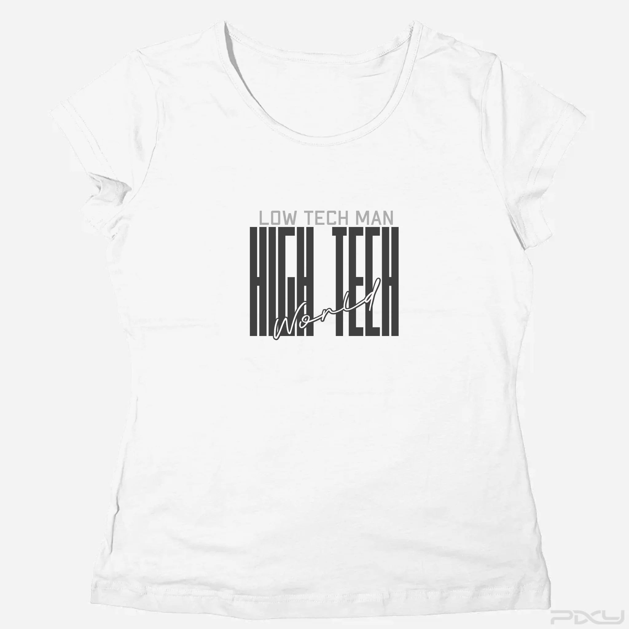 Online pólószerkesztő kézírással és magas betűtípussal