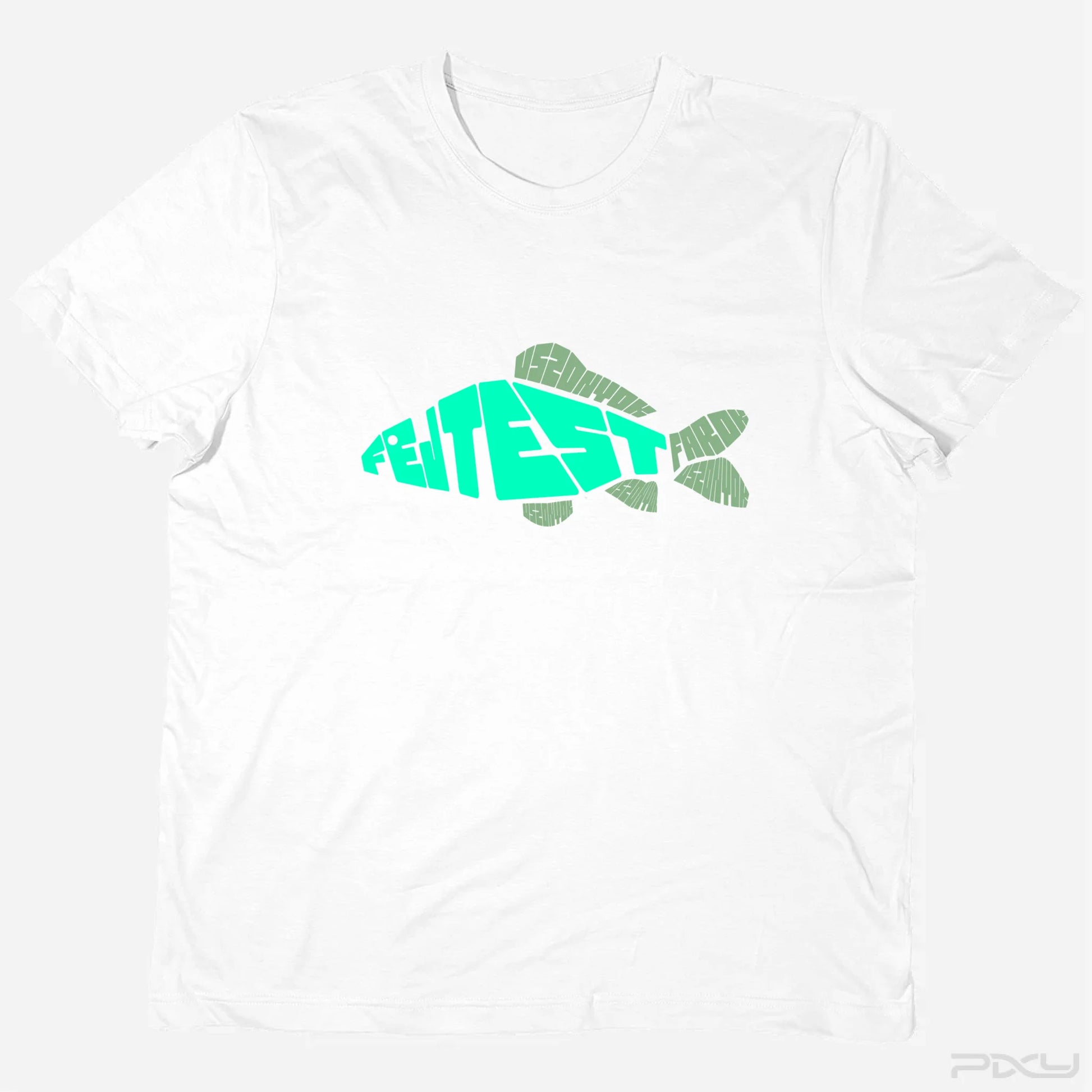 Horgász egyedi szöveges póló Kecskemét