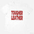 Tougher than Leader bold stílusú egyedi póló Kecskemét